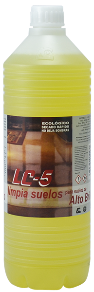 LC-5 limpia suelos para suelos de alto brillo